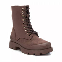 Xti - Women's Suede Lace-Up Booties