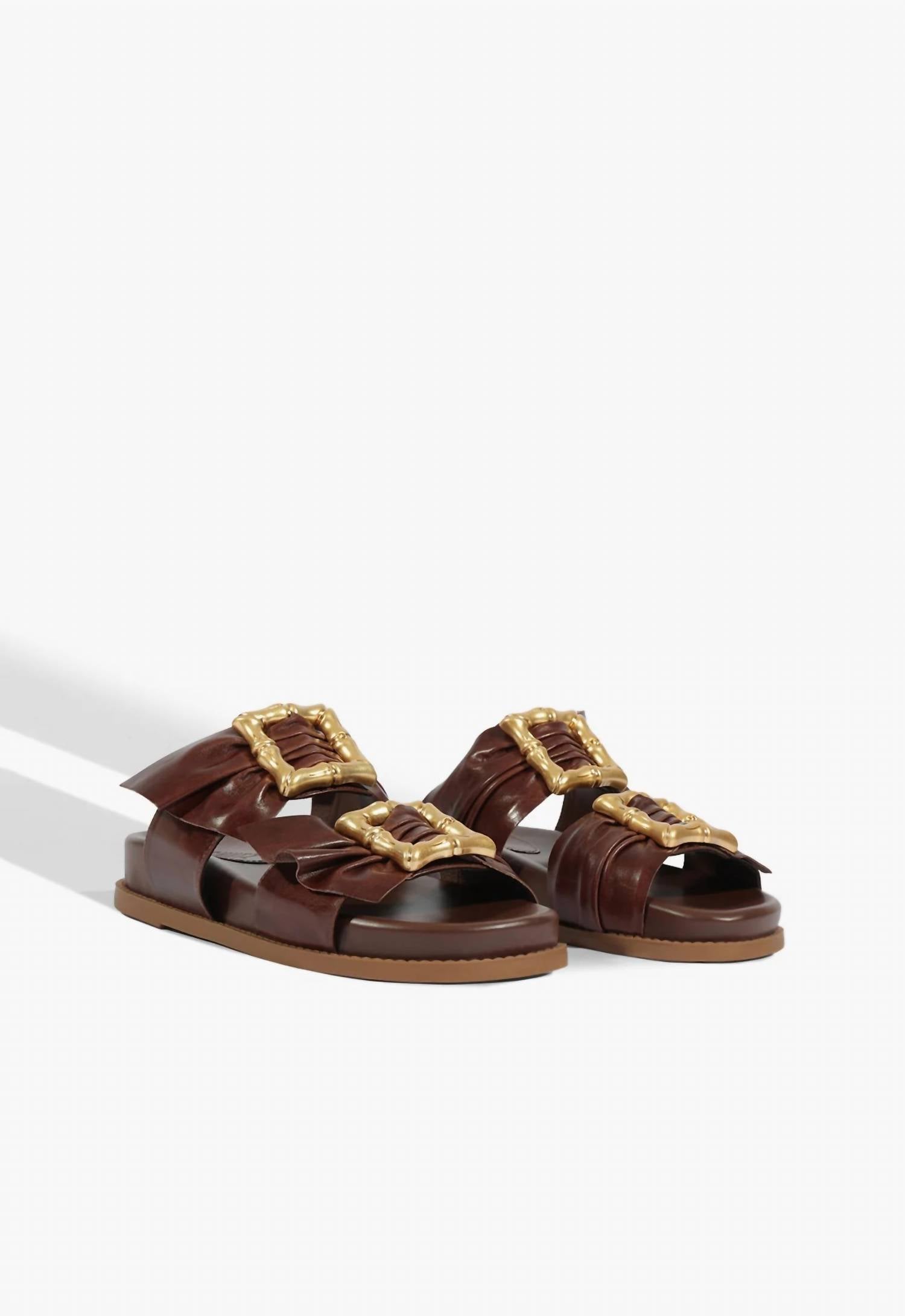 Schutz - Women's Enola Bamboo Sporty Sandal