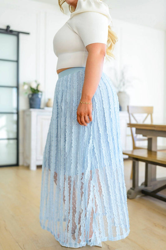 143 Story - Cascading Ruffles A-Line Skirt