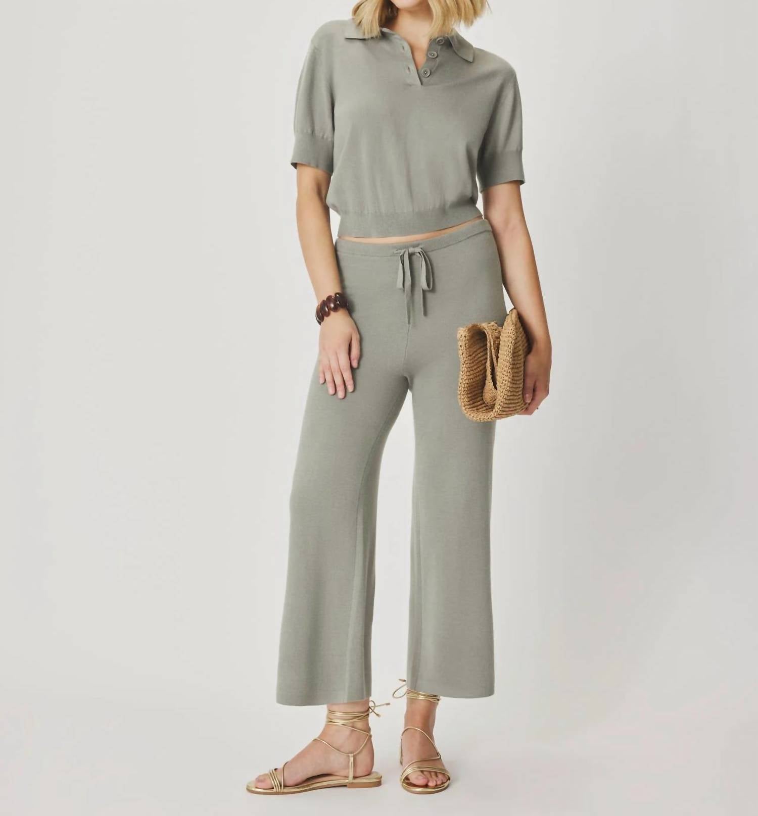 Splendid - Christa Cropped Knit Pants