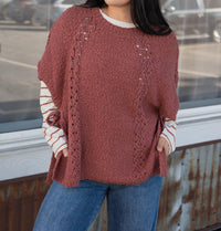 Easel - Watts Sweater Poncho