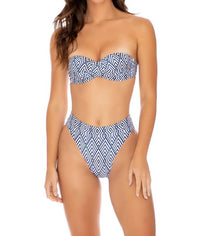 Luli Fama - High Leg Banded Waist Bikini Bottom