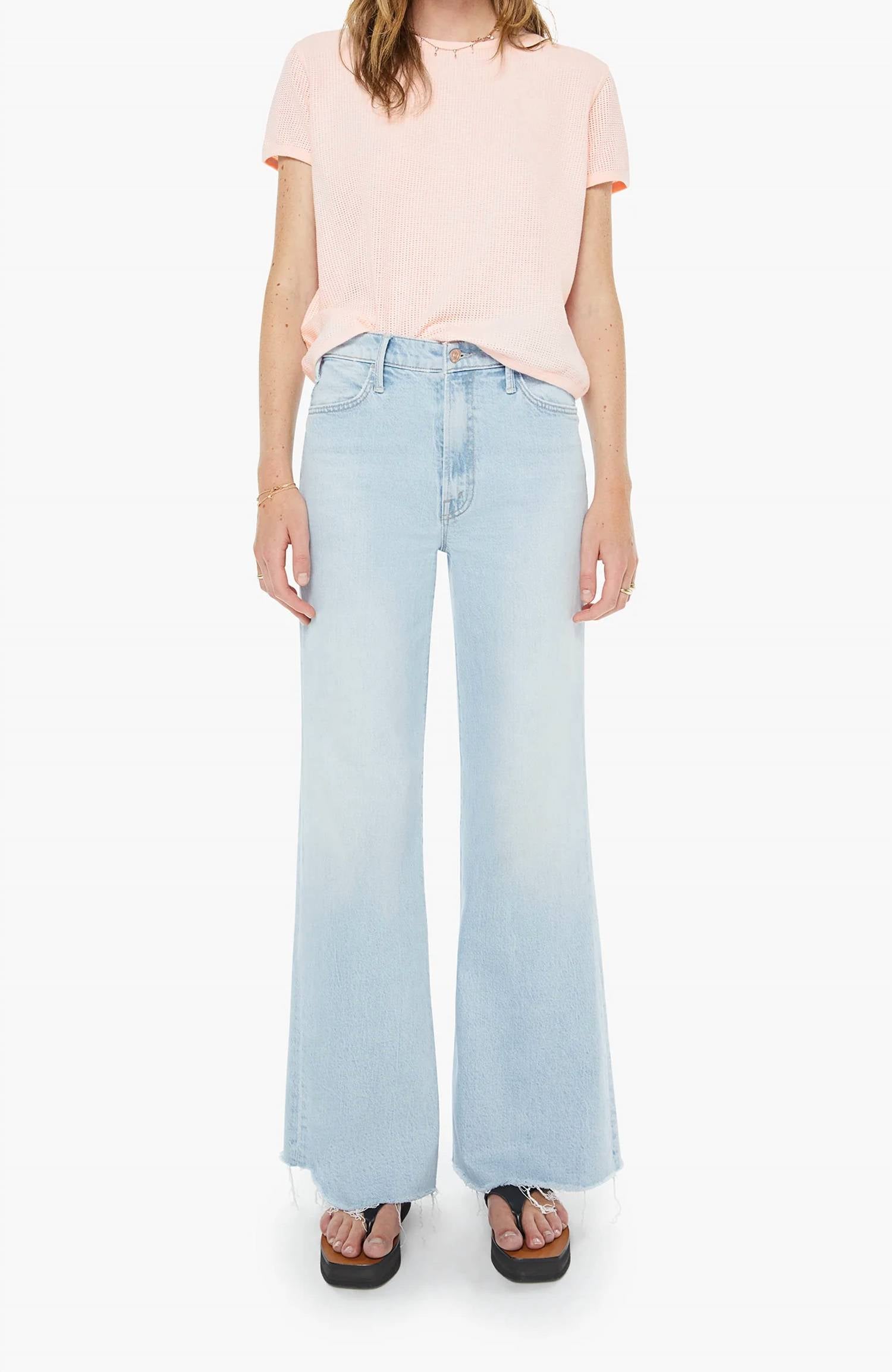 Mother - Hustler Roller Skimp Fray Hem Jeans