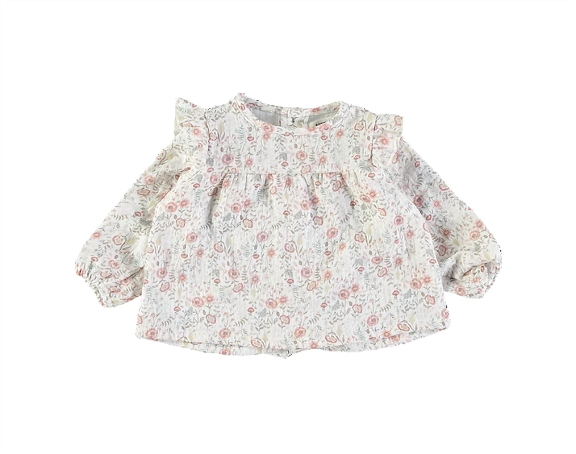 Petit Indi - Girls Floral Blouse