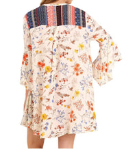Umgee - Floral Bell Sleeve Dress