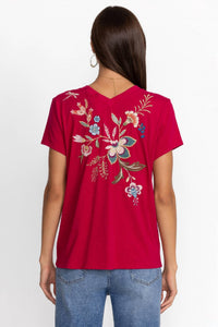 Johnny Was - Button Neck Knit Tee