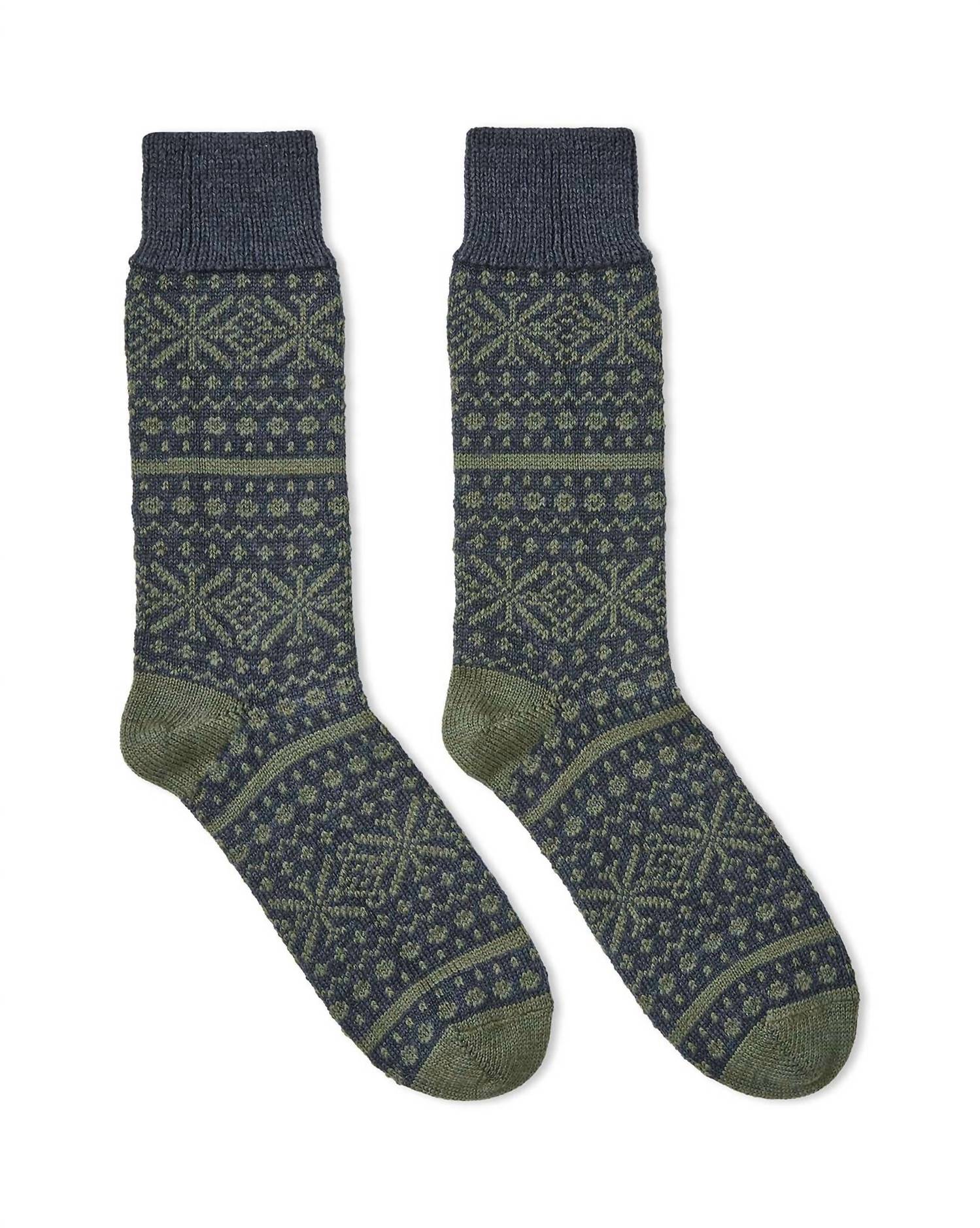 Celtic & Co. - Men's Fair Isle Sock