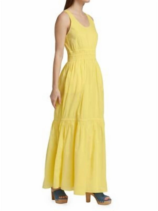 Something Navy - Tiered Maxi Dress