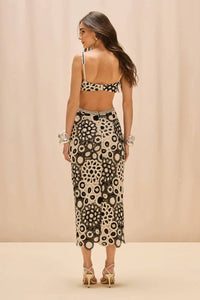Patbo - Crochet Cut Out Midi Dress