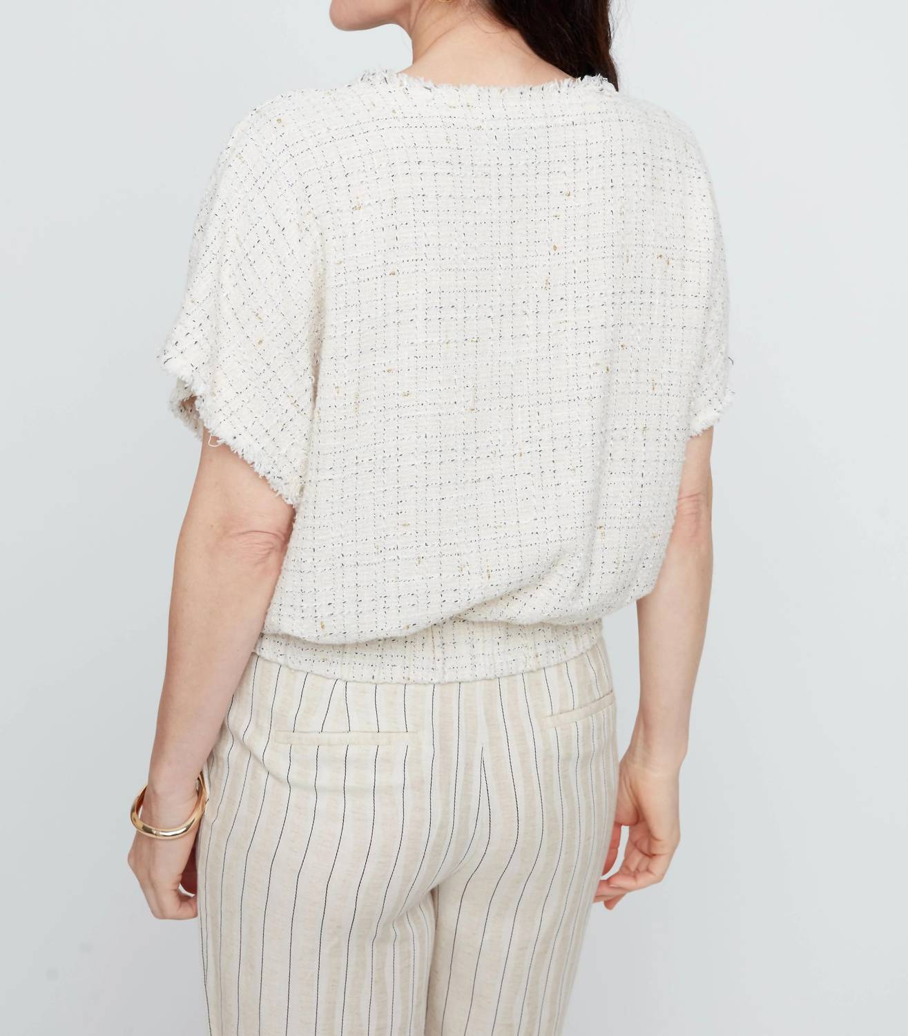 Renuar - Woven Short Sleeve Jacket