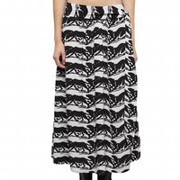 The Kooples - Wild Panther Print Midi Skirt