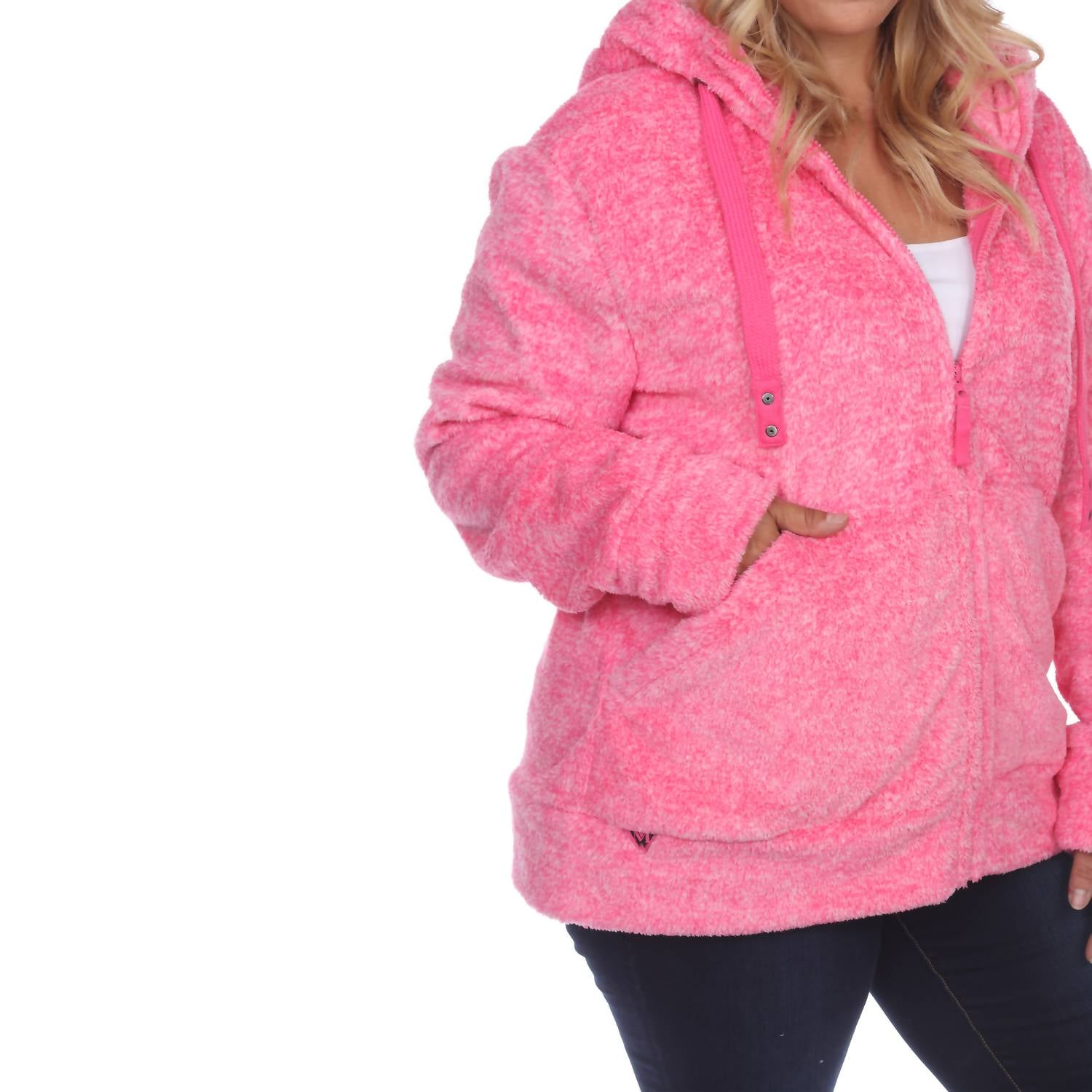 White Mark - Women's Sherpa Jacket