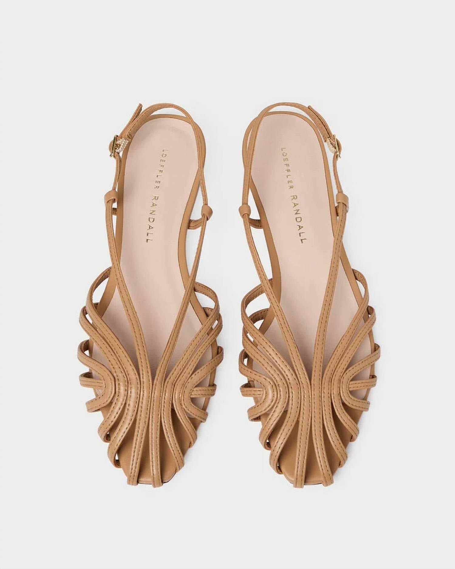 Loeffler Randall - Women's Devon Lattice Slingback Sandals