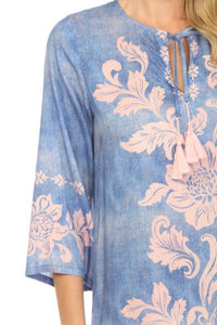 Johnny Was - KIMONO SLEEVE MIDI DRESS
