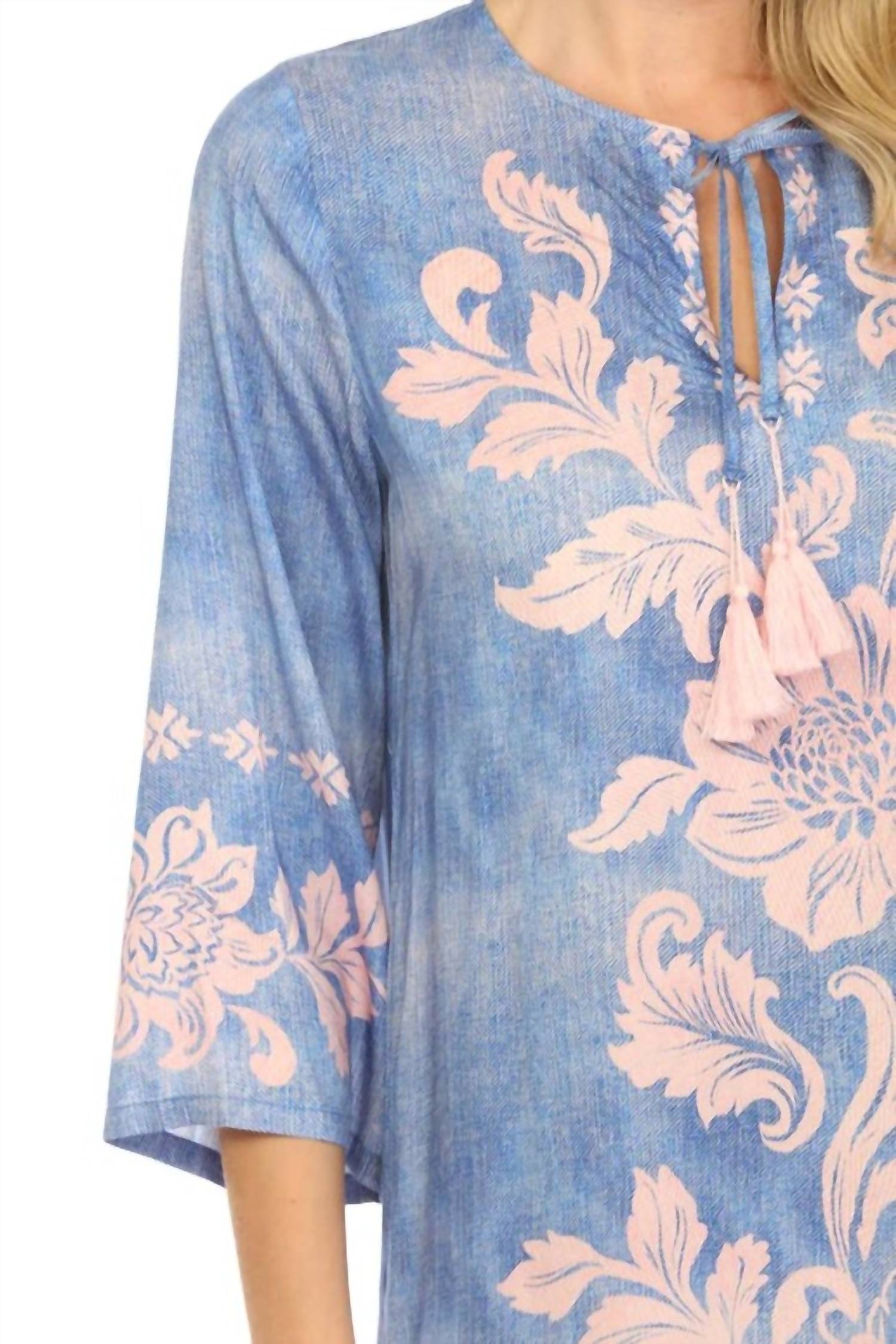 Johnny Was - KIMONO SLEEVE MIDI DRESS