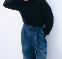 White + Warren - Cashmere Blouson Sweater