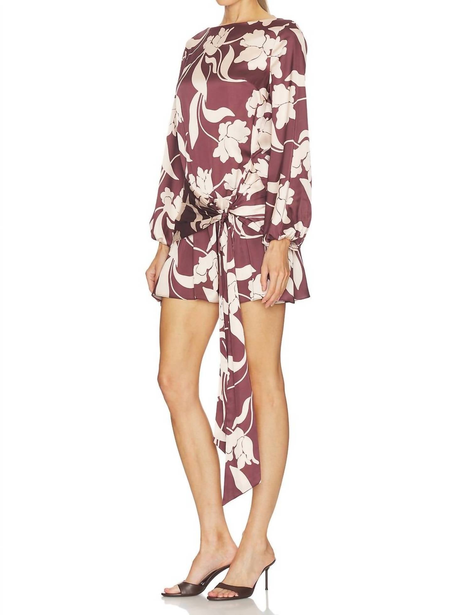 Misa Los Angeles - Larissa Long Sleeve Mini Dress
