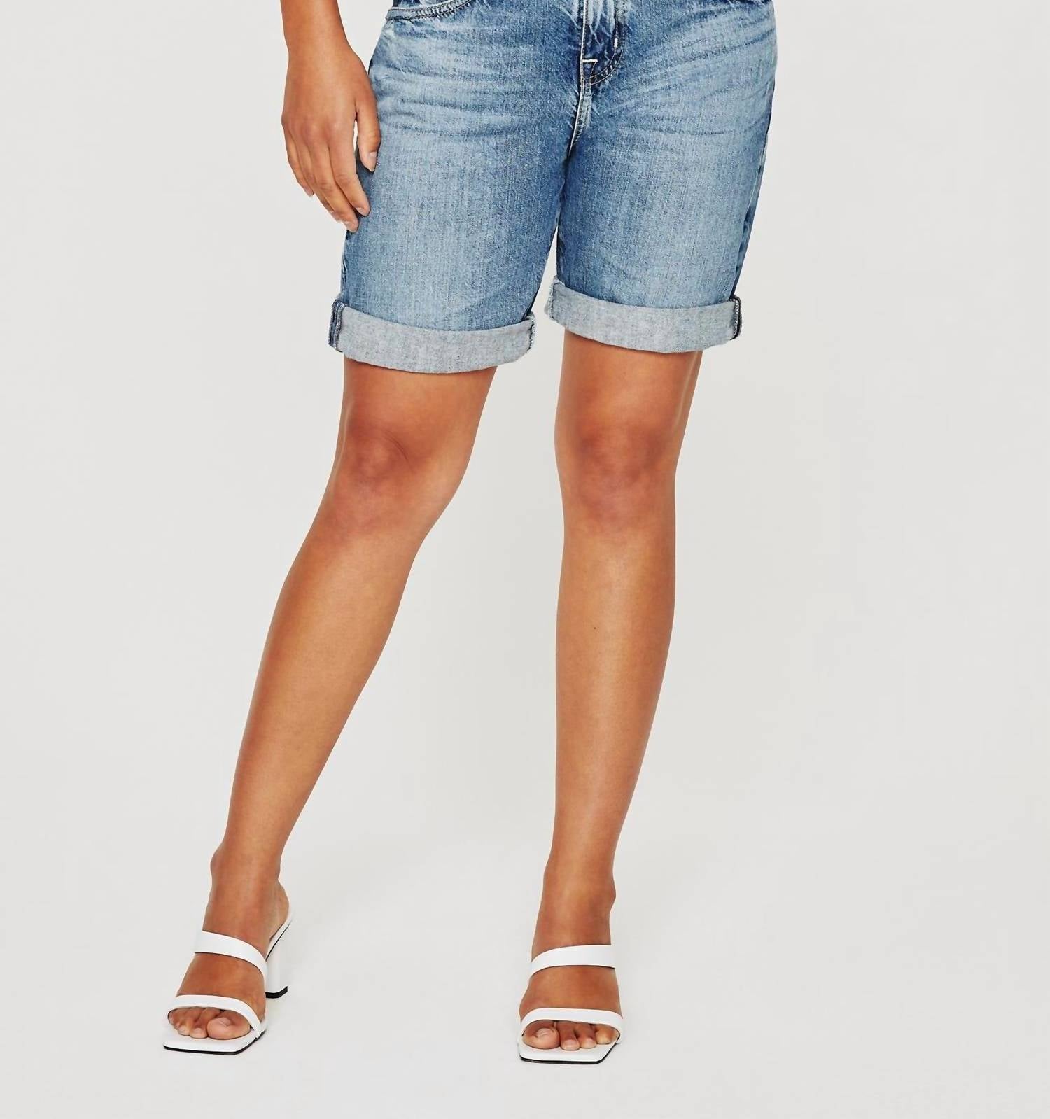 AG Jeans Sloan Short in blue - women's shorts