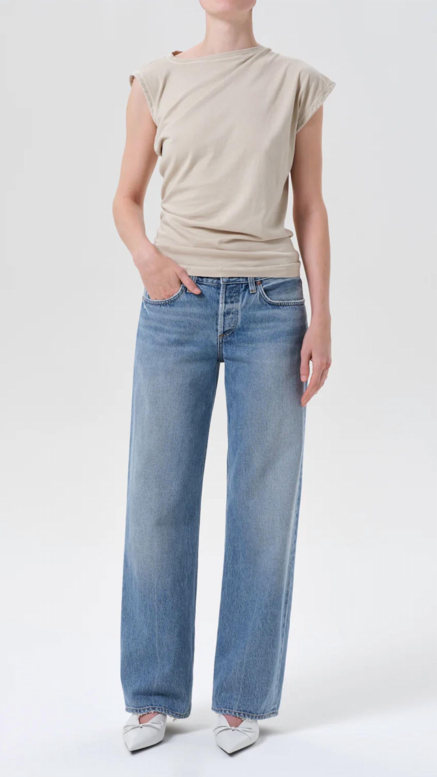 Agolde - Low Rise Loose Jeans