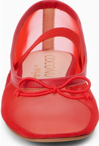 Matisse Women's Bronx Ballet Flat in cherry red - women's flats - view 6