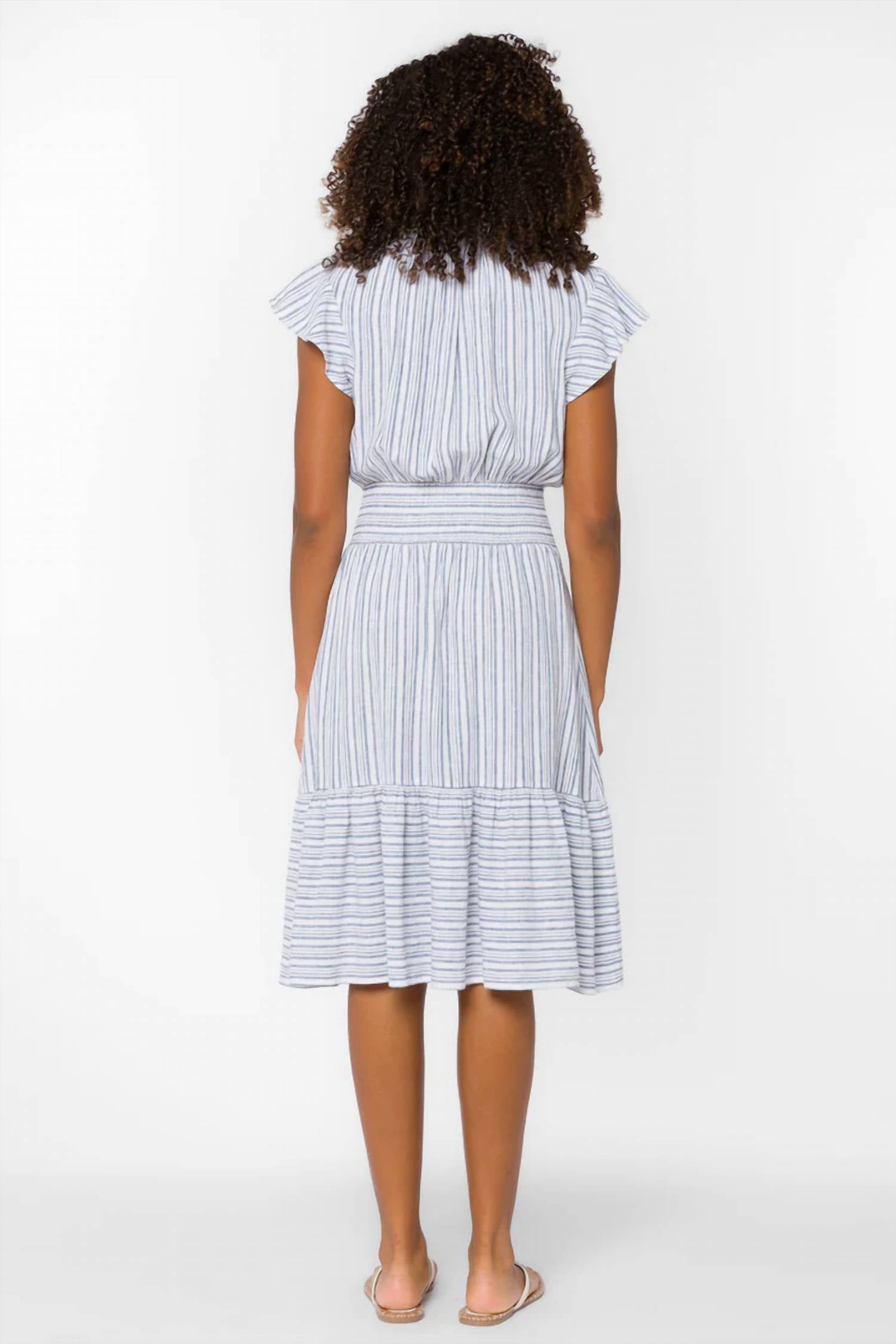Velvet Heart - Ruffle Midi Dress