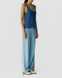 Guest In Residence - Fine Stripe Tank Top