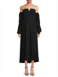 Emilia George - Sabrina Off Shoulder Maternity Gown
