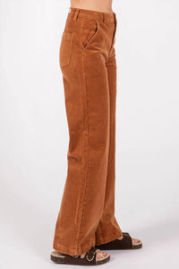 Letter To Juliet - Women's Bentley Street Wide Leg Corduroy Trouser