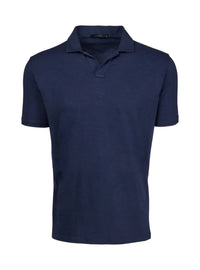 Greyson Clothiers - Men's Alpha Slub Johnny Collar Short Sleeve Polo