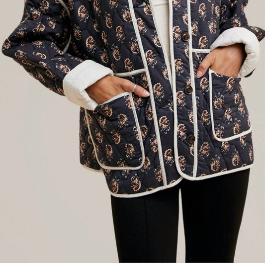 In-Loom - Floral Quilted Jacket