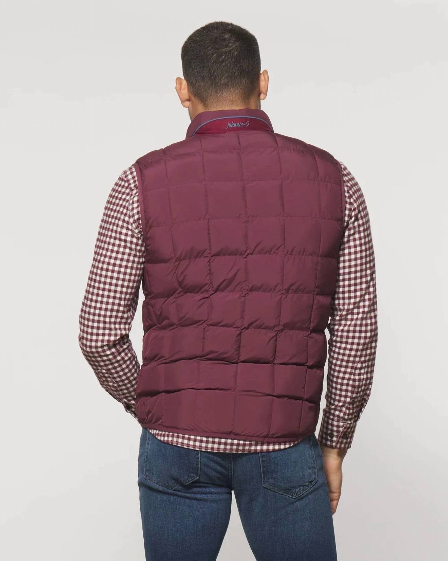 Johnnie-O - Enfield Zip Front Quilted Puffer Vest