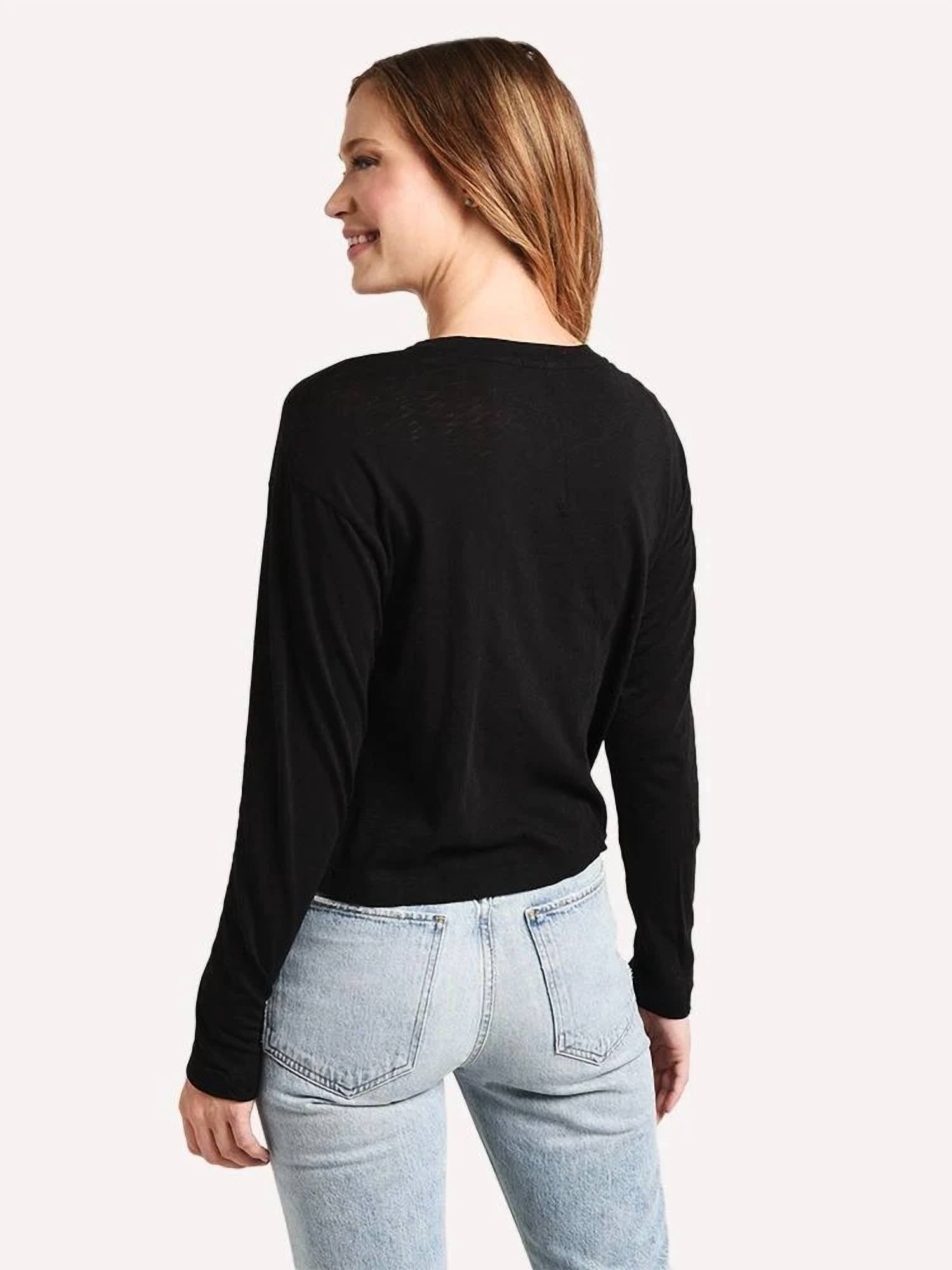 Stateside - Supima Slub Boxy Long Sleeve Tee