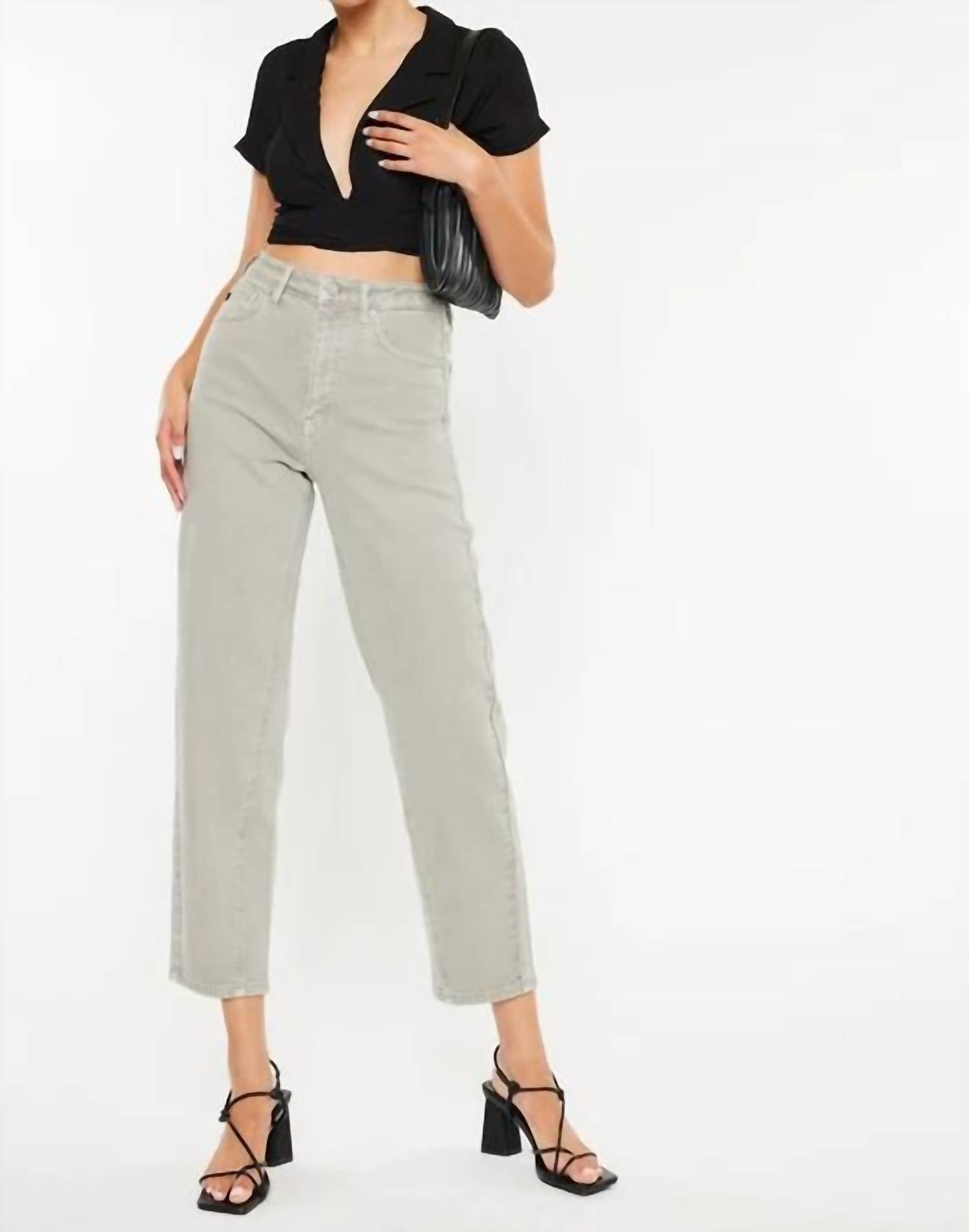 Kancan - Sonya High Rise Slim Balloon Jeans