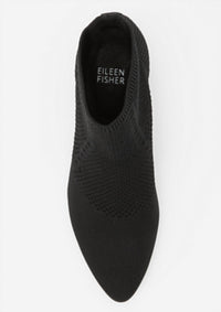 Eileen Fisher Women's Purl Stretch Bootie in black - women's shoe - alternate view