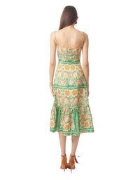 GILNER FARRAR Devora Dress in irish rose - women's dress - detail view