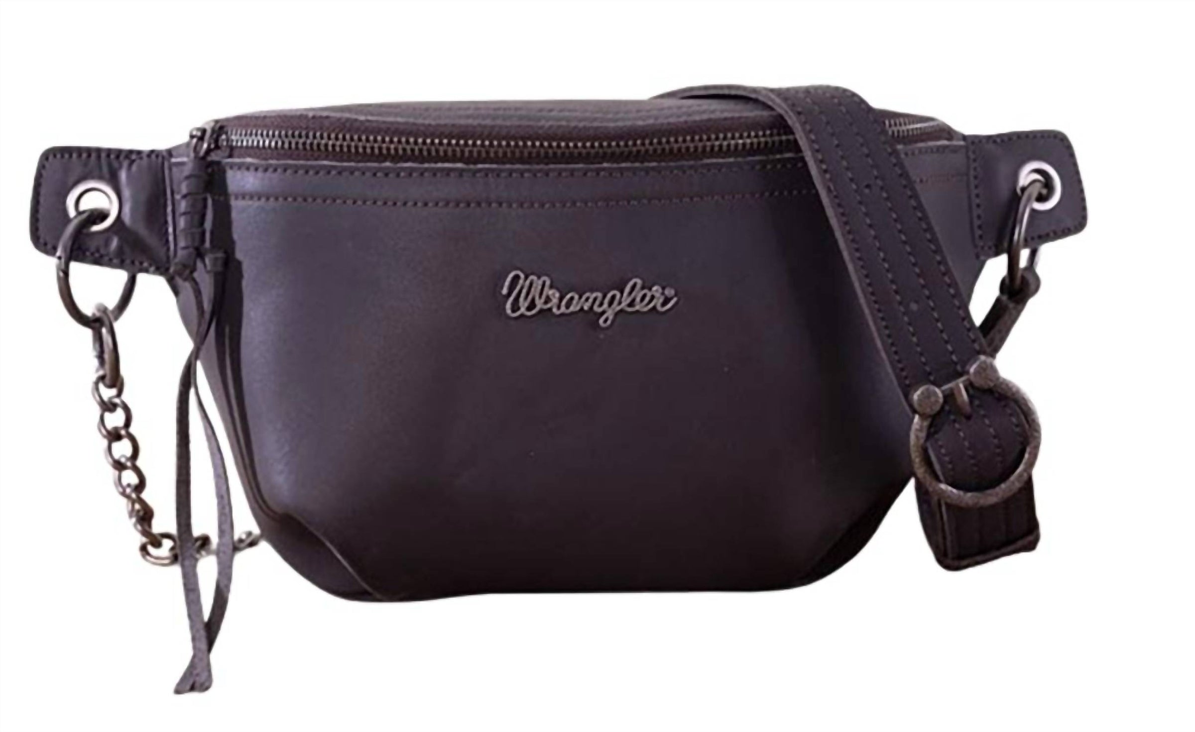 Wrangler - Genuine Leather Belt Bag Fanny Pack