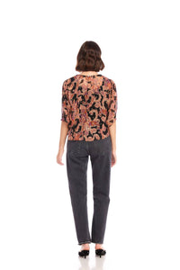 Fifteen Twenty - Poof Puff Sleeves Blouse