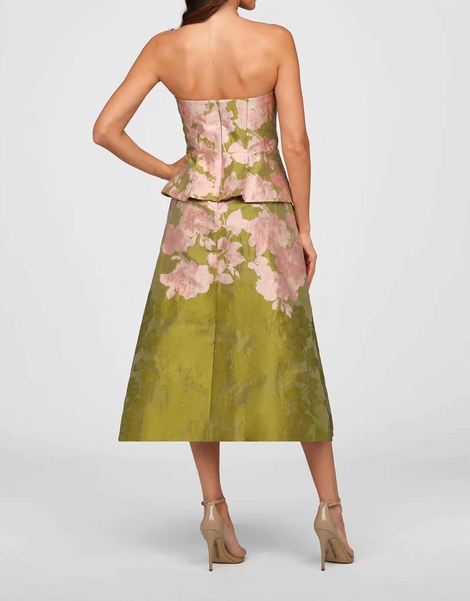 Kay Unger - Imogen Tea Length Midi Dress