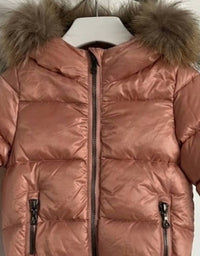 Colmar - Girls Baby Doll Down Coat With Fur