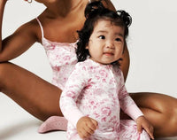 Posh Peanut - Baby Girls Jolene Convertible One Piece Sleeper