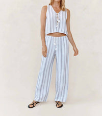 Bella Dahl - Beach Pant With Tassel Drawstring
