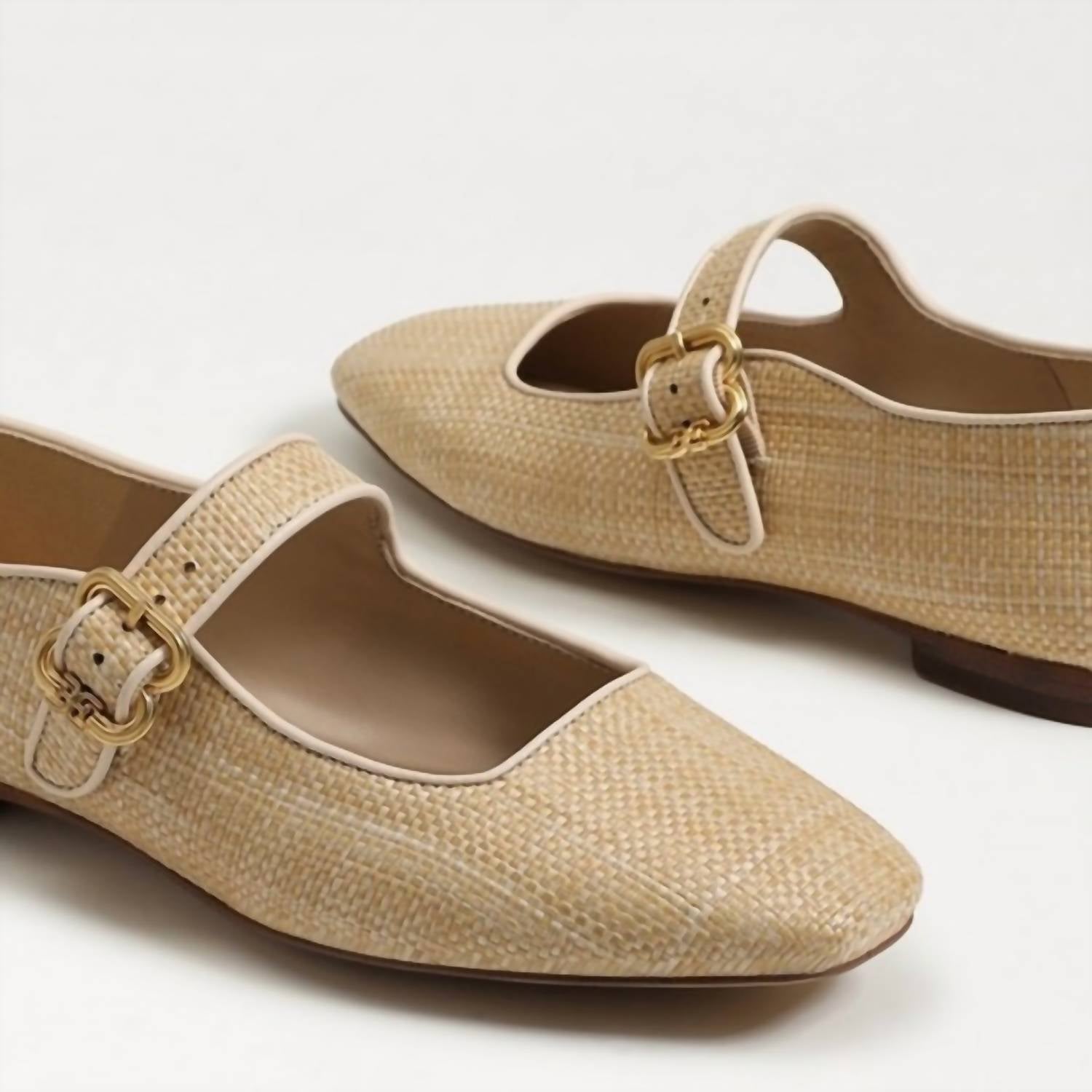 Sam Edelman - Women's Michaela Tan Weave Flat