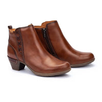PIKOLINOS Women's Rotterdam Heeled Ankle Boots in cuero - women's shoe - view 5