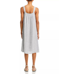 Eileen Fisher - Square Neck Linen Dress