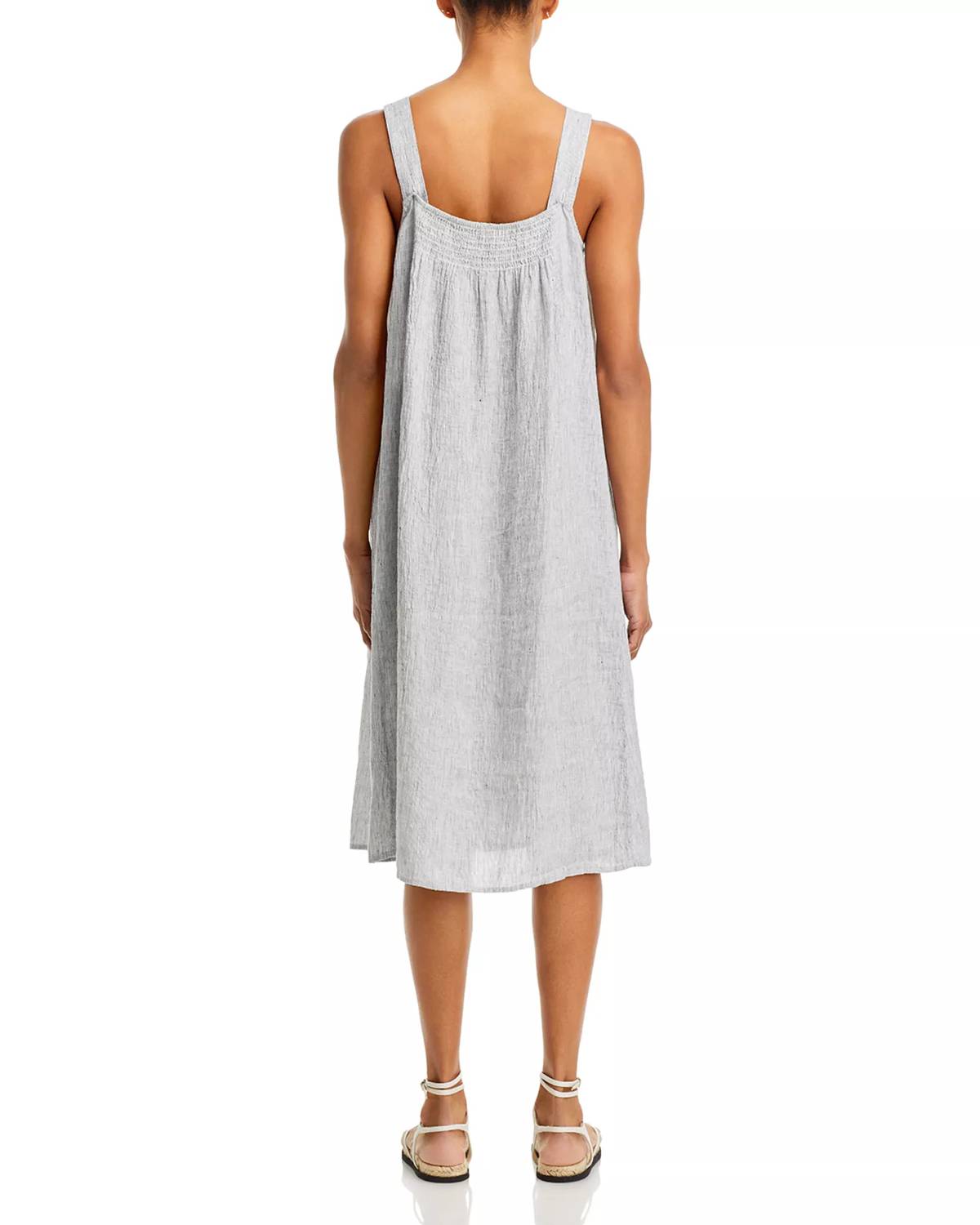 Eileen Fisher - Square Neck Linen Dress