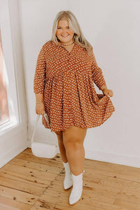 Flawless - Cherry Mood Tunic Dress - Plus
