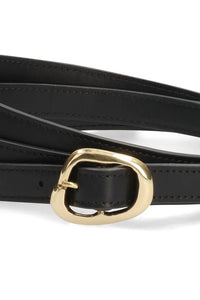 AMANU Women's Rwenzori Belt in black - women's accessory - detail view
