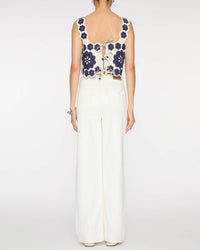 Sea - Catrine Applique Tank Top