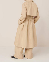 Kowtow - Cleo Trench With Detachable Belt