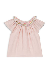 Louise Misha - Girl's Antoinette Double Gauze Blouse